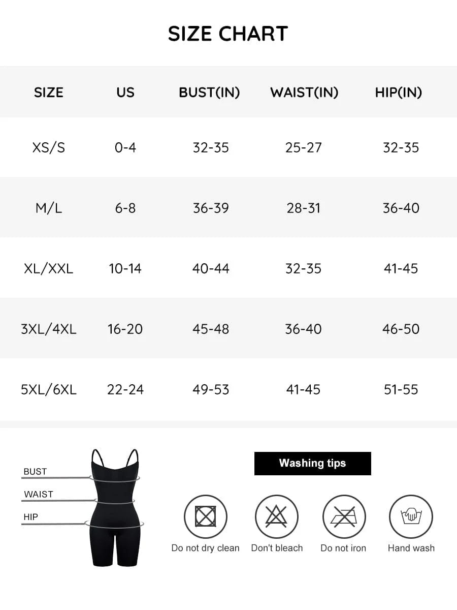 Guía de tallas Full Body Sculpt Seamless | Control 360°